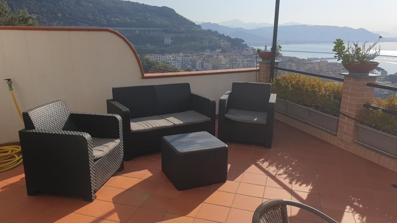 Casa Gabriella - Amalfi Coast - Free Parking - Full Sea View Villa Vietri sul Mare Exterior photo